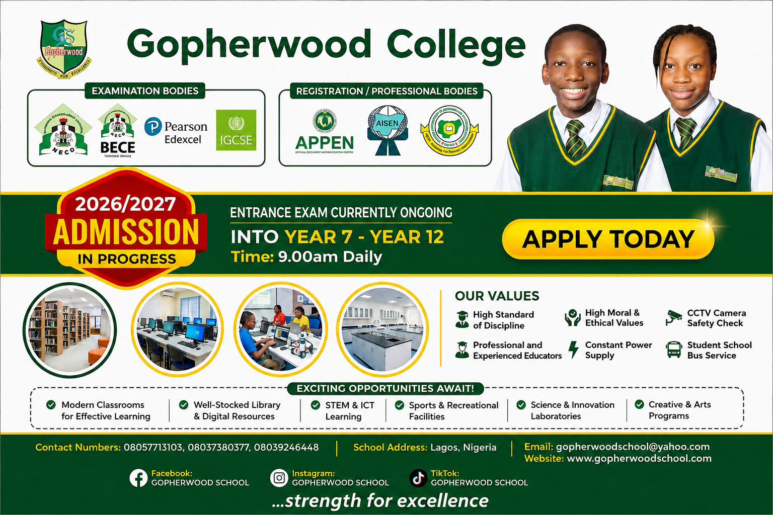 Admissions Hero Image